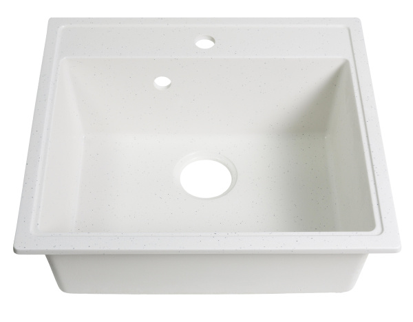 Мойка каменная S-13 Белый крап (020-000250) 